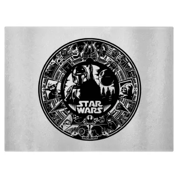 Star Wars Disk, Επιφάνεια κοπής γυάλινη (38x28cm)