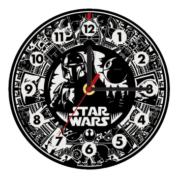 Star Wars Disk, Wooden wall clock (20cm)