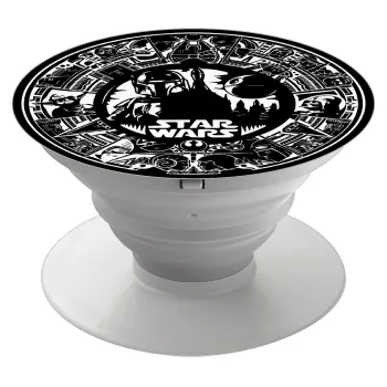 Star Wars Disk, Phone Holders Stand  White Hand-held Mobile Phone Holder