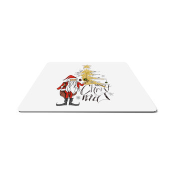 Santa Claus gold, Mousepad rect 27x19cm