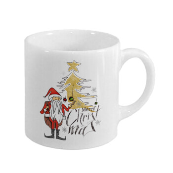Santa Claus gold, Κουπάκι κεραμικό, για espresso 150ml