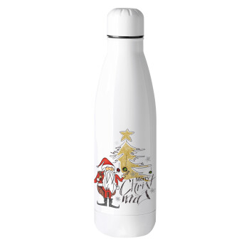 Santa Claus gold, Metal mug thermos (Stainless steel), 500ml