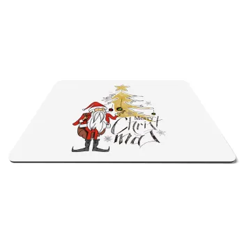Santa Claus gold, Mousepad ορθογώνιο 27x19cm