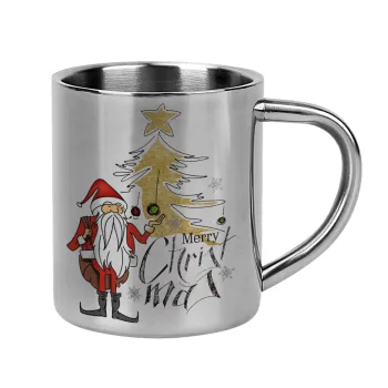 Santa Claus gold, Κούπα Ανοξείδωτη διπλού τοιχώματος 300ml