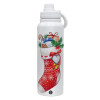 1L Stainless Steel Thermal Bottle with Phone Holder & Double Wall Insulation