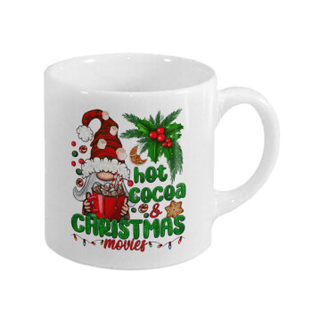 Hot cocoa and Christmas movies, Κουπάκι κεραμικό, για espresso 150ml