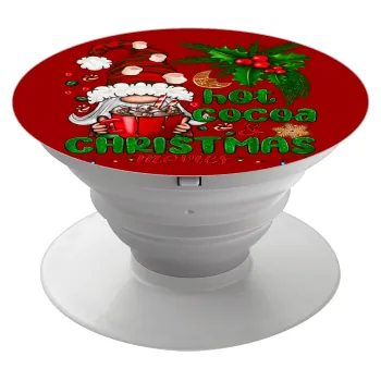 Hot cocoa and Christmas movies, Phone Holders Stand  Λευκό Βάση Στήριξης Κινητού στο Χέρι