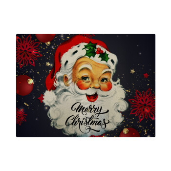 Santa vintage, Επιφάνεια κοπής γυάλινη (38x28cm)