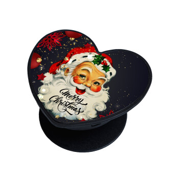 Santa vintage, Phone Holders Stand  καρδιά Μαύρο Βάση Στήριξης Κινητού στο Χέρι
