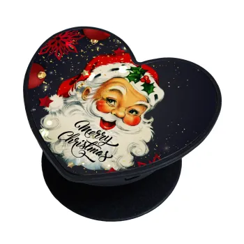 Santa vintage, Phone Holders Stand  καρδιά Μαύρο Βάση Στήριξης Κινητού στο Χέρι
