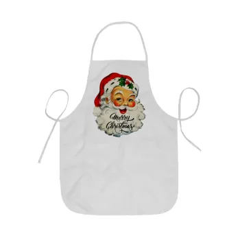 Santa vintage, Ποδιά Σεφ ολόσωμη κοντή  Παιδική (44x62cm)