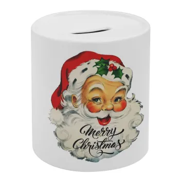 Santa vintage, Κουμπαράς πορσελάνης με τάπα