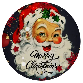 Santa vintage, Mousepad Στρογγυλό 20cm