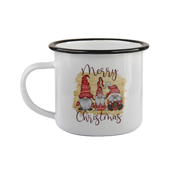 Xmas Elves, Κούπα εμαγιέ με μαύρο χείλος 360ml