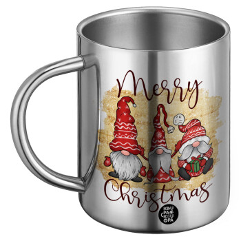 Xmas Elves, BIG Mug Stainless steel double wall (450ml)