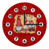 Wooden wall clock (20cm)