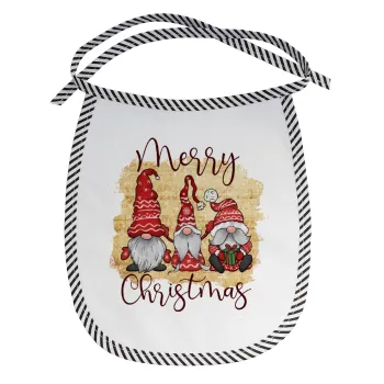 Xmas Elves, Σαλιάρα μωρού αλέκιαστη με κορδόνι Μαύρη