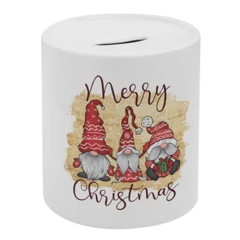 Xmas Elves, Κουμπαράς πορσελάνης με τάπα