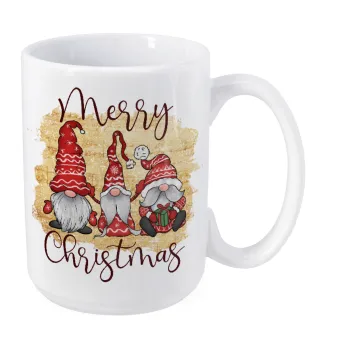 Xmas Elves, Κούπα Mega, κεραμική, 450ml