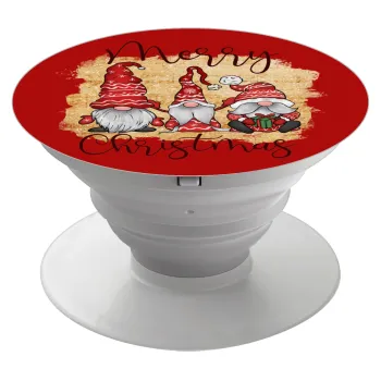 Xmas Elves, Phone Holders Stand  White Hand-held Mobile Phone Holder