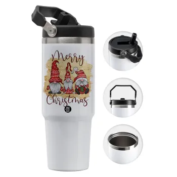 Xmas Elves, Θερμός Ανοξείδωτο 30oz με χερούλι