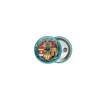 Joy, Peace, Believe, Hot Cocoa, Carols, Κονκάρδα παραμάνα 2.5cm