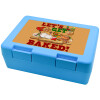 Children's cookie container LIGHT BLUE 185x128x65mm (BPA free plastic)