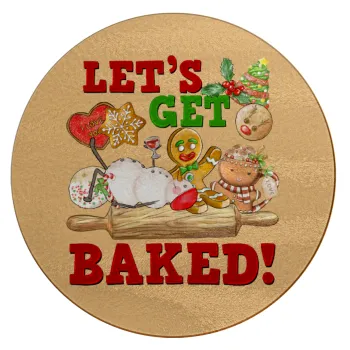Let's get baked, Επιφάνεια κοπής γυάλινη στρογγυλή (30cm)
