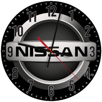nissan, Ρολόι τοίχου ξύλινο (30cm)