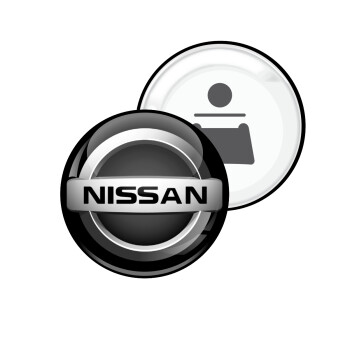 nissan, Μαγνητάκι και ανοιχτήρι μπύρας στρογγυλό διάστασης 5,9cm