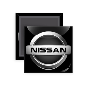 nissan, Μαγνητάκι ψυγείου τετράγωνο διάστασης 5x5cm
