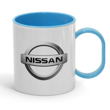nissan, Κούπα (πλαστική) (BPA-FREE) Polymer Μπλε για παιδιά, 330ml