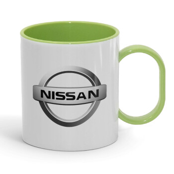 nissan, Κούπα (πλαστική) (BPA-FREE) Polymer Πράσινη για παιδιά, 330ml
