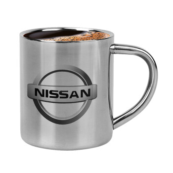 nissan, Κουπάκι μεταλλικό διπλού τοιχώματος για espresso (220ml)