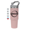 Pink color, 890ml (30oz) stainless Steel Tumbler with Handle