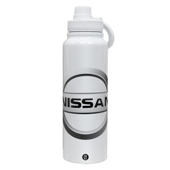 nissan, Θερμός 1L Ανοξείδωτο με Βάση Κινητού & Διπλά Τοιχώματα