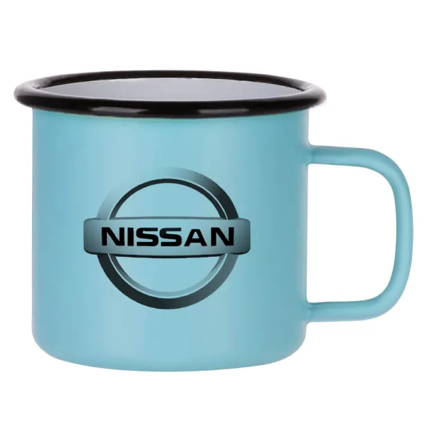 nissan — Κούπα Μεταλλική εμαγιέ ΜΑΤ σιέλ 360ml