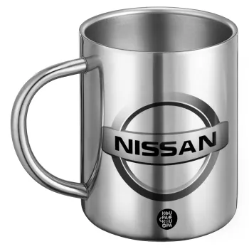 nissan, Ανοξείδωτη Μεταλλική Κούπα 450ml - Διπλού Τοιχώματος