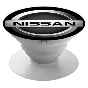 nissan, Phone Holders Stand  Λευκό Βάση Στήριξης Κινητού στο Χέρι