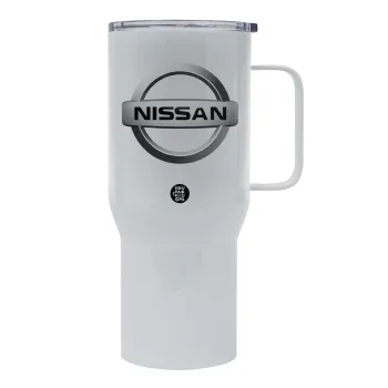 nissan, Mega Stainless steel Tumbler with lid, double wall 750L