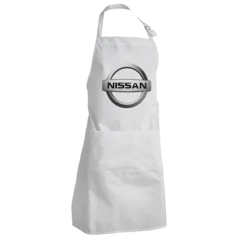 nissan, Adult Chef Apron (with sliders and 2 pockets)