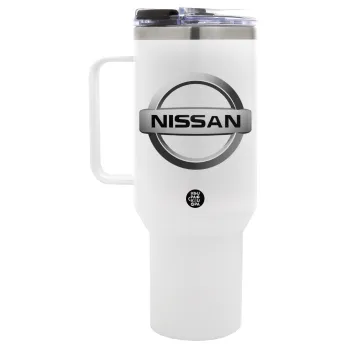 nissan, Mega Tumbler με καπάκι, διπλού τοιχώματος (θερμό) 1,2L