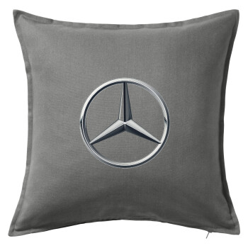mercedes, Sofa cushion Grey 50x50cm includes filling