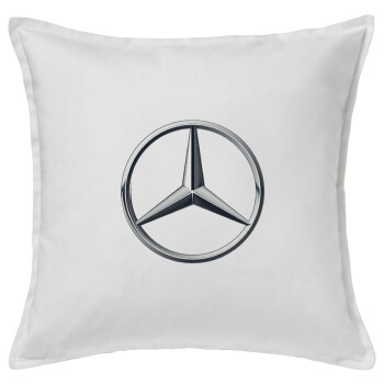 mercedes, Sofa cushion White 50x50cm includes filling