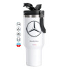 Mega Stainless steel Tumbler with lid, double wall 1,2L