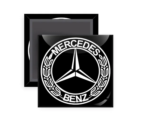 mercedes — Τετράγωνο (5x5cm)