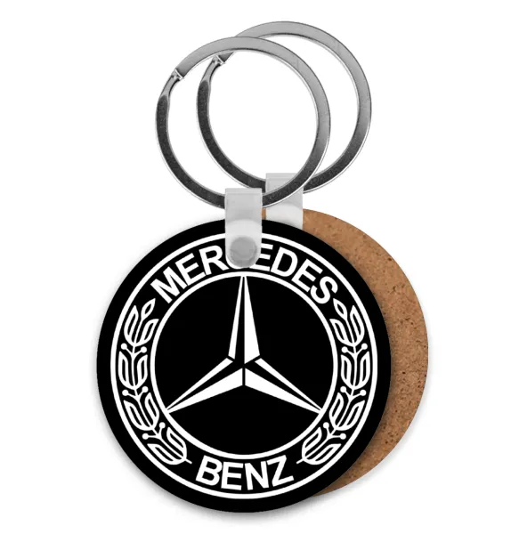 mercedes — Ξύλινο στρογγυλό