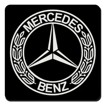 mercedes, Τετράγωνο μαγνητάκι ξύλινο 9x9cm