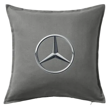 mercedes, Sofa cushion Grey 50x50cm includes filling
