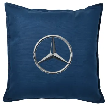 mercedes, Sofa cushion Blue 50x50cm includes filling